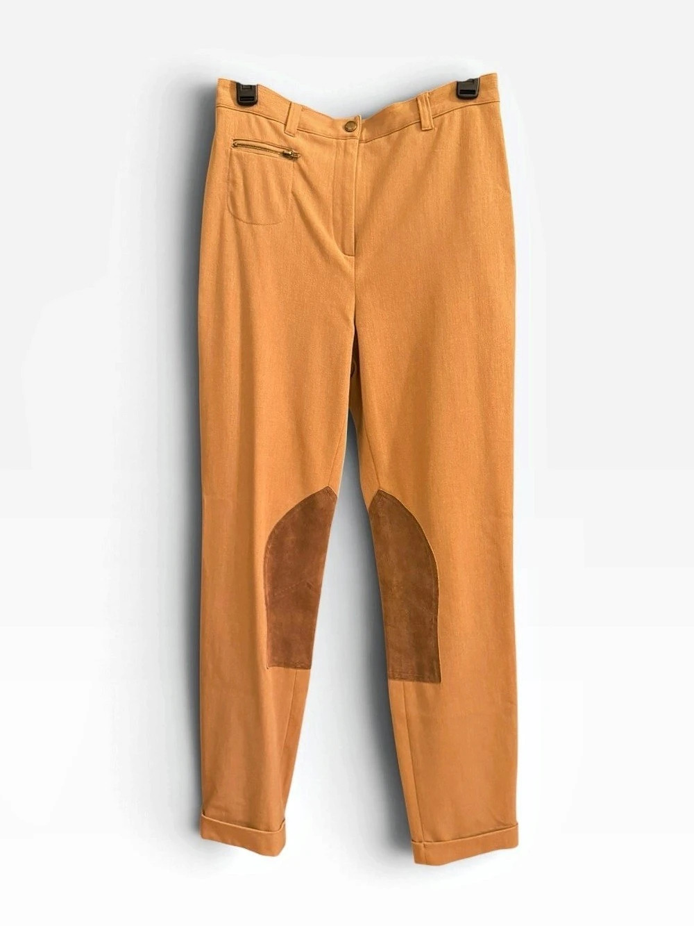 Lauren Ralph Lauren Suede-Trim Jodhpur Pants Brown Size 6